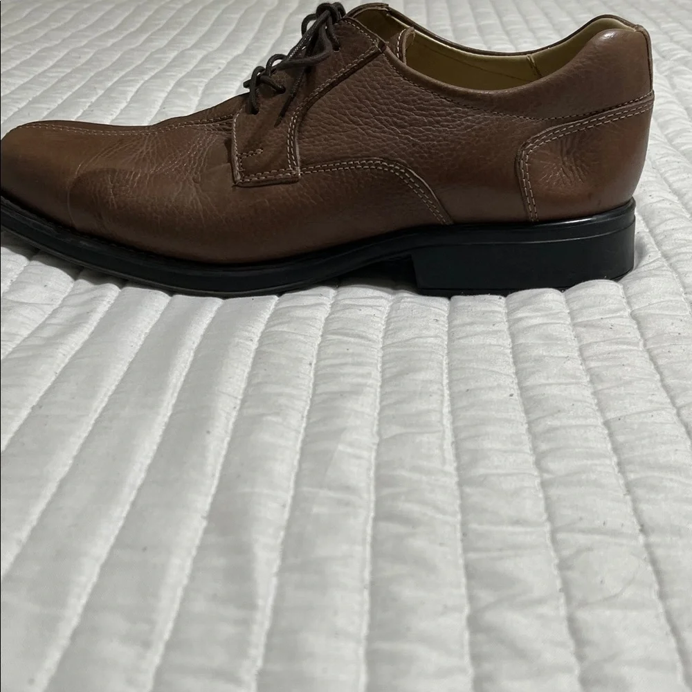 💐Belvedere Studio Brown Leather Men's Oxfords